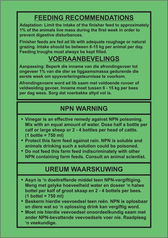 beesafrondpil feeding recommendations