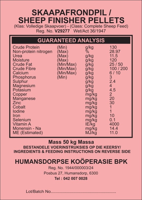 skaapafrondpil table