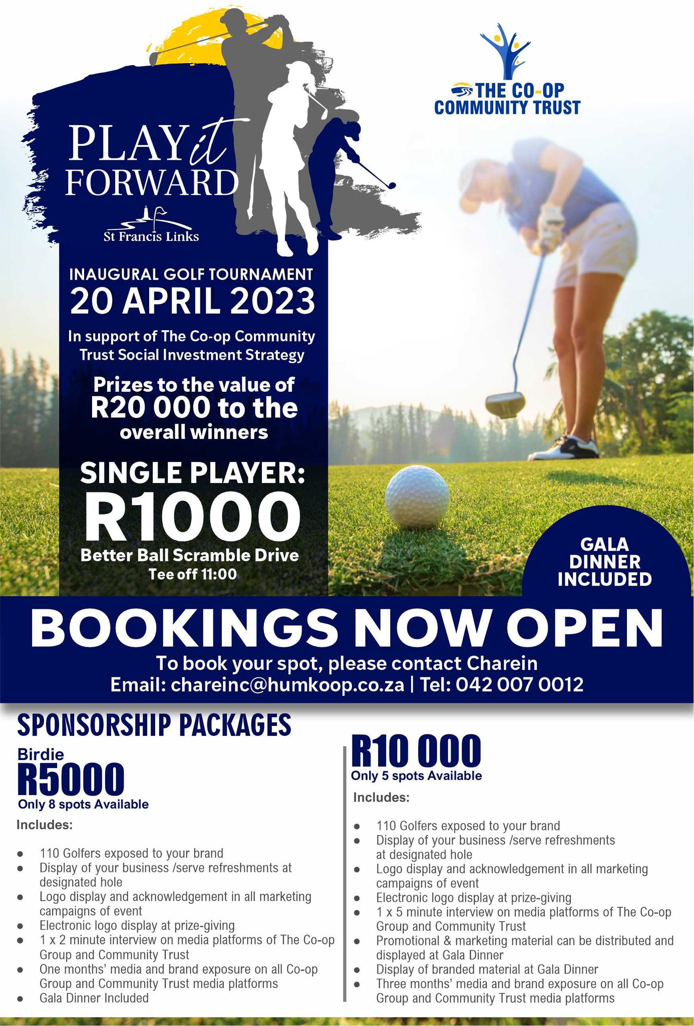 golfdag 20 april co op community trust